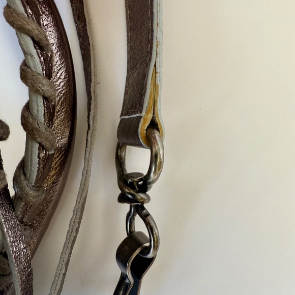 ‼️SOLD‼️ BALENCIAGA 2004 Metallic Pewter Mini Classique Bag - Picture 5 of 9